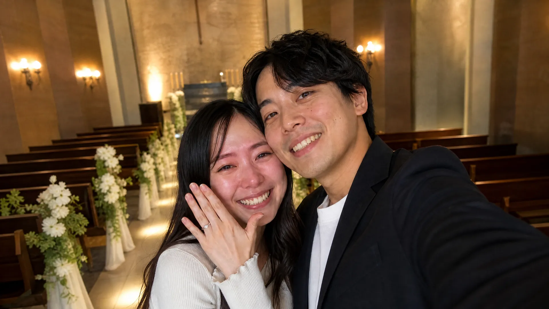 一緒にいるのが楽しくて波長が合い、この人と家族になりたいと思いました😊